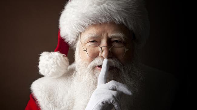 Santa loves his body even if it can no longer fit down the chimney. Picture: iStock