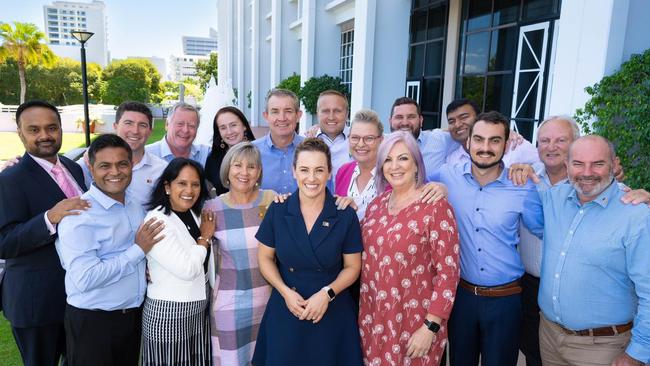 All the CLP members elected to NT parliament after their landslide win at the 2024 election. Picture: Supplied.