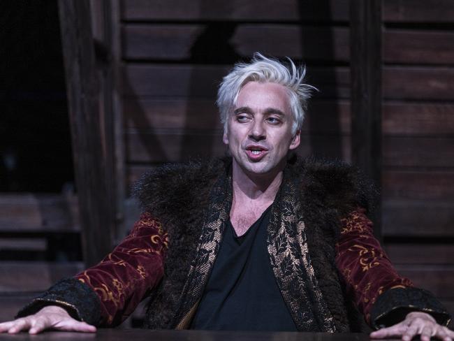 Richard Pyros in a 2024 production of A Midsummer NIghts Dream. Photo: Brett Boardman