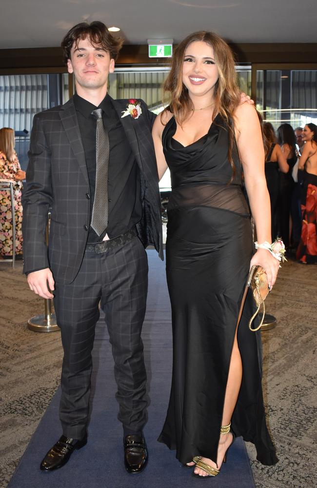 Frederik Spitzer and Mischa Lucas at the Sunshine Coast Grammar School formal 2023. Photo: Jorina Maureschat