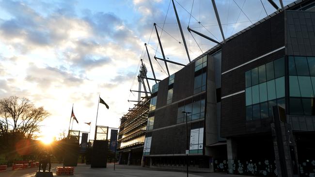 The MCG is a Covid exposure site. Picture: NCA NewsWire/Andrew Henshaw