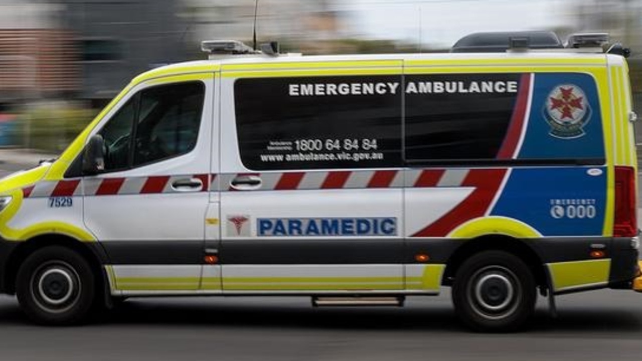 Victorian paramedics rushed the man to hospital, where he died from his injuries. Picture: Supplied