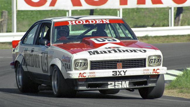 Peter Brock on the way to winning the 1978 Bathurst race in a Holden Torana A9X.