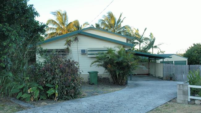 The home where a man was shot dead by his teen son in May 2006.