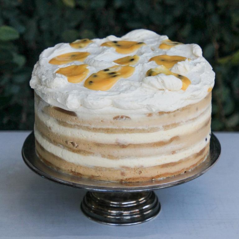 Jocelyn's Provisions passionfruit layer cake.