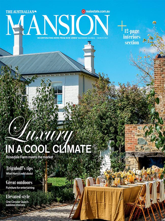 The March issue of Mansion magazine will be out on Friday, March 28.