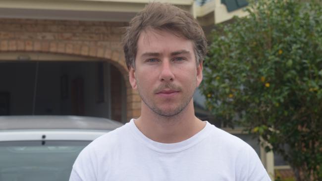 Daniel Connors is ropeable with the federal government after Ballina Shire residents were excluded from extra flood assistance payments. Picture: Nicholas Rupolo.