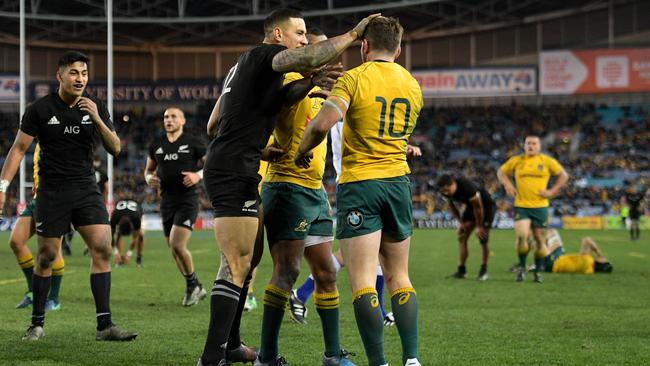 The All Blacks were like a cat playing with a barely live mouse, according to Wynne Gray.