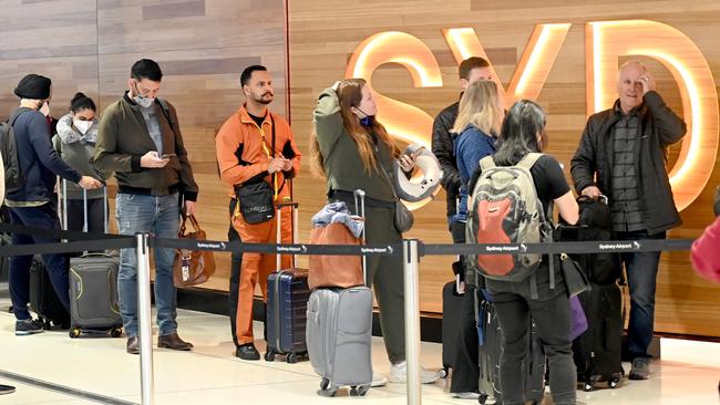 There’s an 81 per cent difference in the number of people leaving Australia for a holiday compared to those coming here for a visit, to the alarm of the tourism industry. Picture: NCA NewsWire / Jeremy Piper