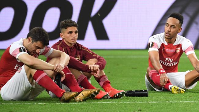 The UEFA Europa League final was a devastating loss. Photo: Kirill Kudryavtsev/AFP