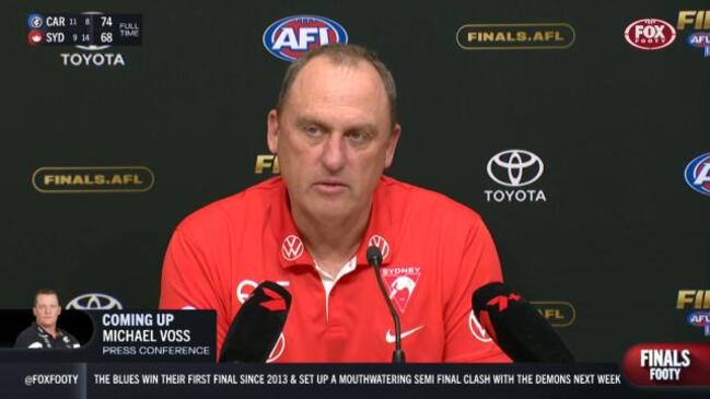 “Technology clearly isn’t good enough!” – Swans Press Conference