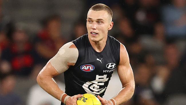 Patrick Cripps. Picture: Michael Klein.