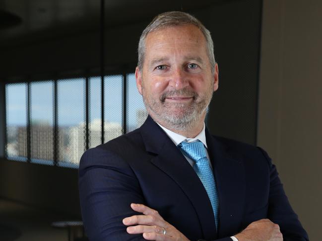 18/08/2023. Newly appointed chair of  Magellan Andrew Formica, photographed at their offices in Sydney. Britta Campion / The Australian