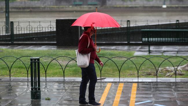 Wild weather swept across parts of Victoria on Friday. Picture: NCA NewsWire / David Crosling