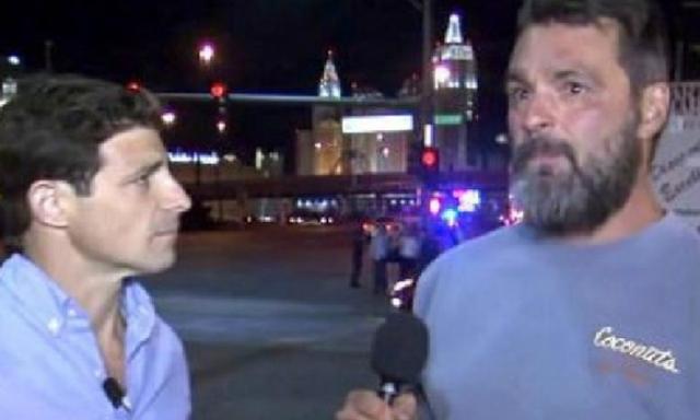 Mike Cronk helped save lives after the Las Vegas shooting. Picture: ABCSource:Supplied