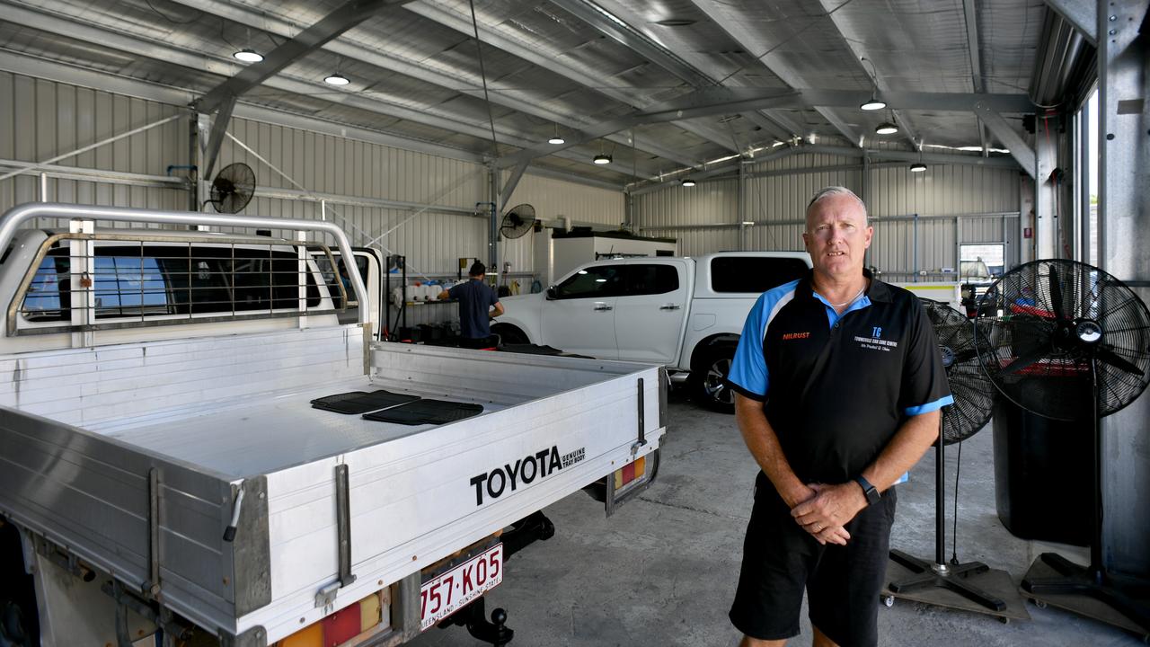 Townsville Car Care Centre has just built a new industrial building in Aitkenvale. Owner Craig Chapman. Picture: Evan Morgan