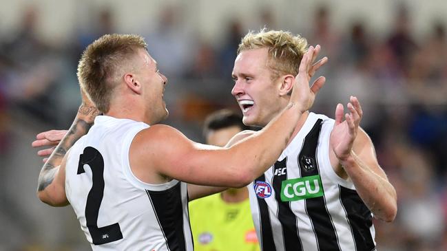 Jaidyn Stephenson’s absence will place an even greater onus on Jordan De Goey. Picture: AAP Image/Darren England.