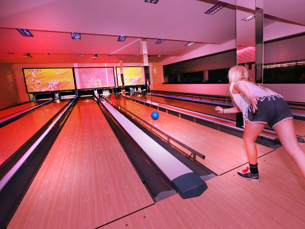 <h2><strong>Roll 'em at Strike Bowling</strong></h2><p>Initiate some healthy family competition at this modern ten-pin bowling centre at Finn's Recreation Club in Canggu. The venue has six lanes and bumpers are provided to assist little ones master their technique. Scoring is hassle-free and computerised and there's a restaurant and bar onsite for post-game refreshments. Picture: Strike Bowling</p><p class="button-common"><a title="https://www.finnsbali.com/" href="https://www.finnsbali.com/" target="_blank" data-cta="https://www.finnsbali.com/" data-editable="true">Book here</a></p>