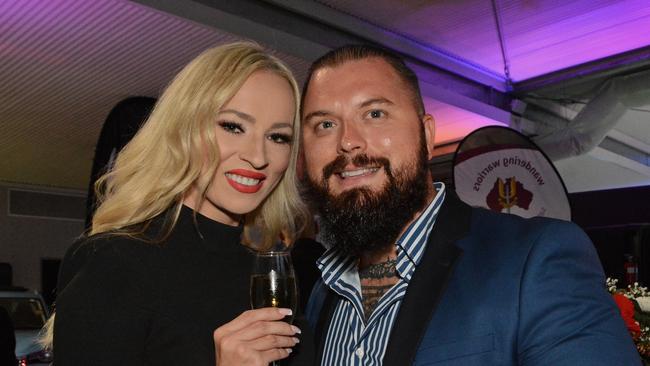 Sandra Filagova and Cameron Edwards at MG Gold Coast Charity Gala, Southport. (c) Regina King