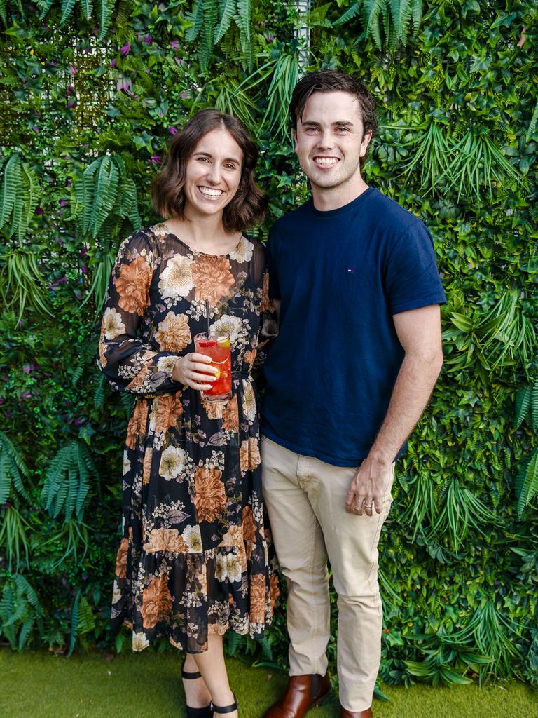 Isabella and Joseph O'Connor at Riviera on the Lawn, at The Star Gold Coast, December 27. Picture: Adam Shaw