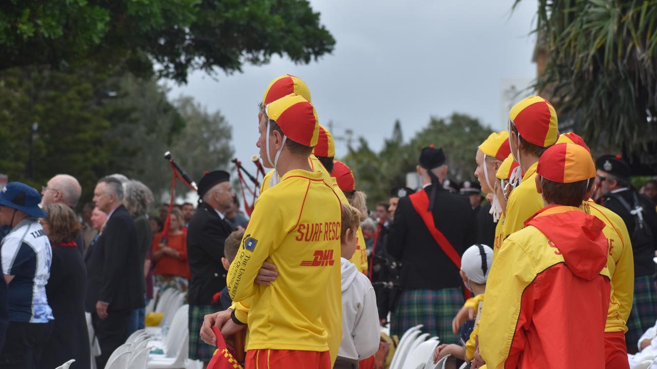 Scenes from the Bargara Dawn Service 2022.