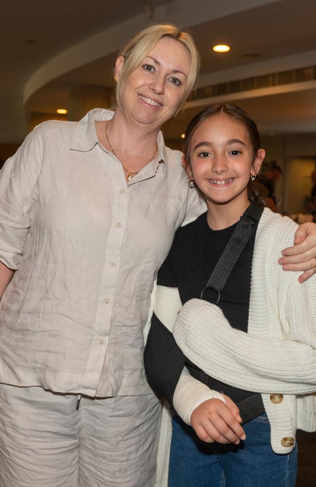Jessica Hogan and Lily Sharma at the 76th Mackay Eisteddfod Monday 2 October 2023 Picture: Michaela Harlow