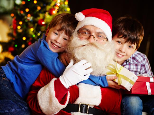 Meeting Santa is guaranteed to put a smile on kids’ faces.