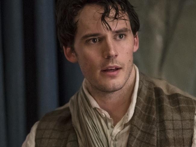 Claflin’s character is emotionally conflicted in the film. Picture: Nicola Dove