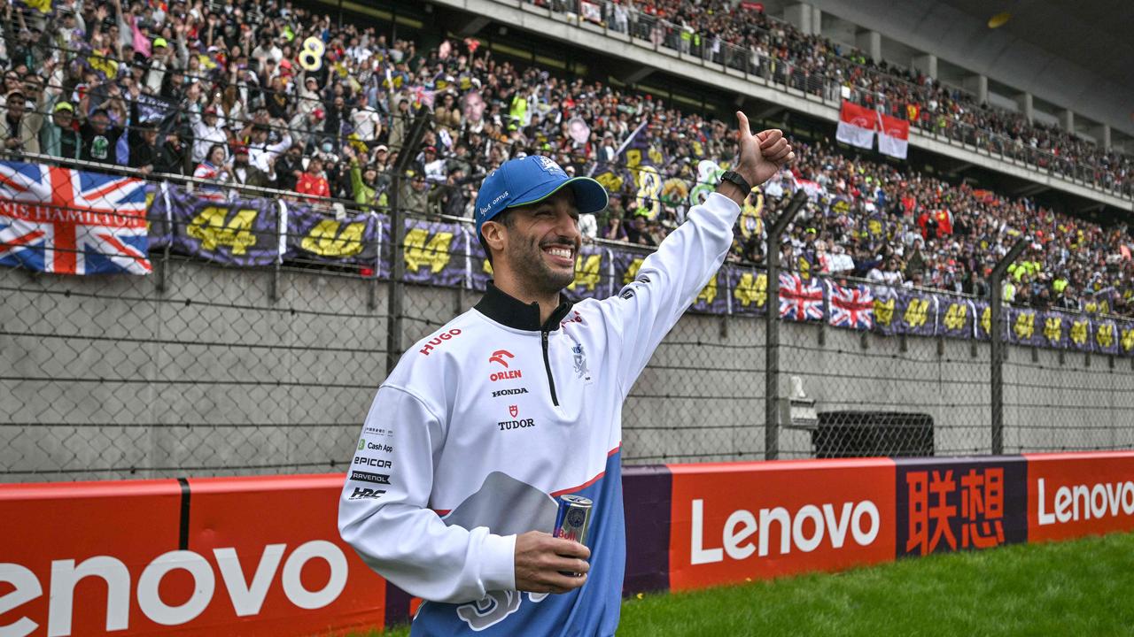 Ricciardo showed positive signs in Shanghai.