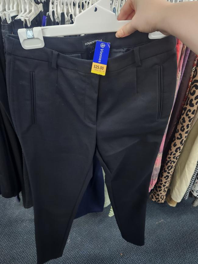 These pants are sold for $25. Picture: News.com.au