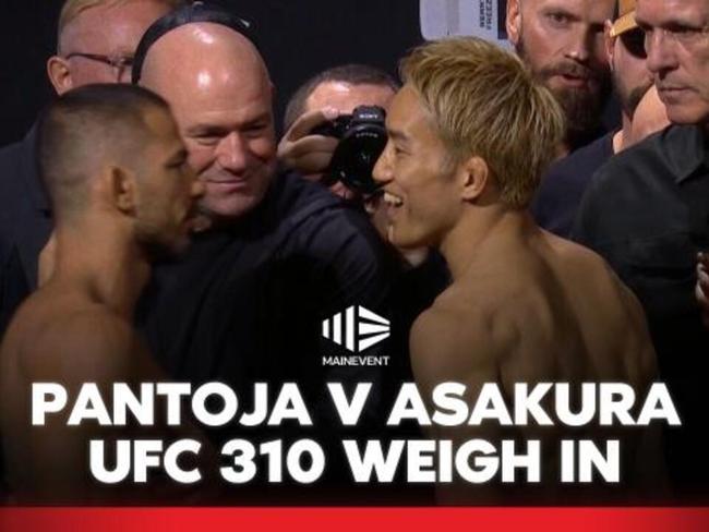 UFC 310 Official Weigh Ins