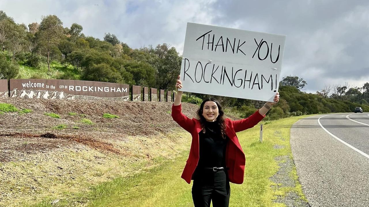 Ms Marshall is only the third person to hold the seat of Rockingham, and the first woman to do so.