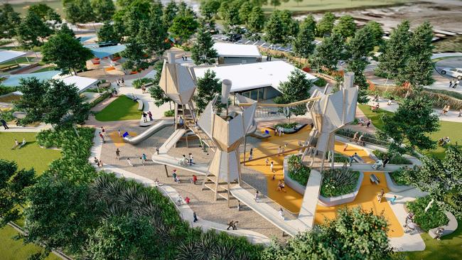 Digital rendering of Greenheart, between Robina and Merrimac. Picture: Supplied