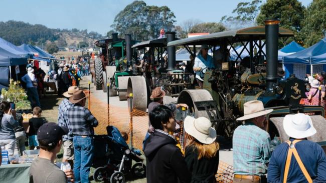 SteamFest Tasmania. The Sheffield festival has been canned amid the Omicron outbreak. Picture: Supplied