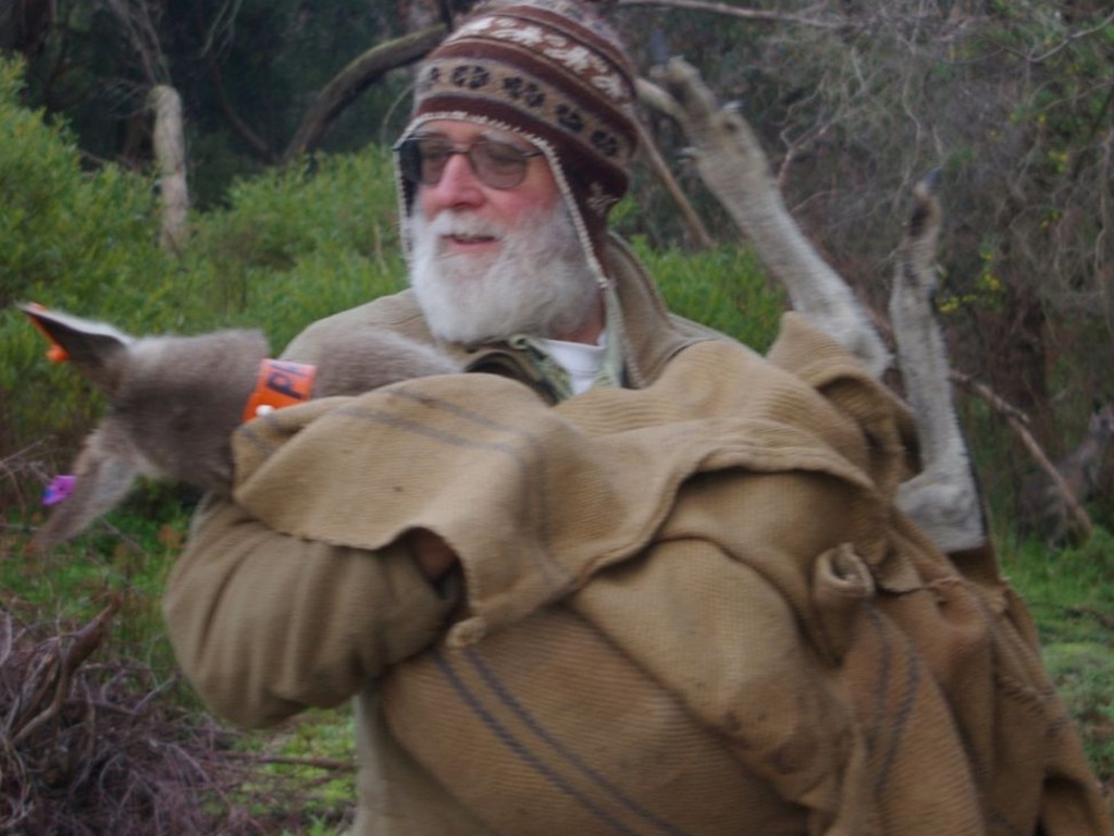 Kangaroo expert Graeme Coulson from the School of Biosciences at the University of Melbourne. Picture: Supplied.