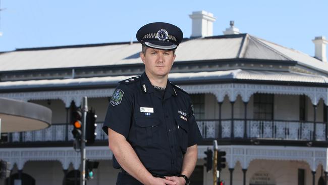 Officer in Charge of the Limestone Coast Superintendent Campbell Hill. Picture Emma Brasier