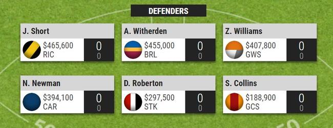 What a mid-price madness defence could look like.