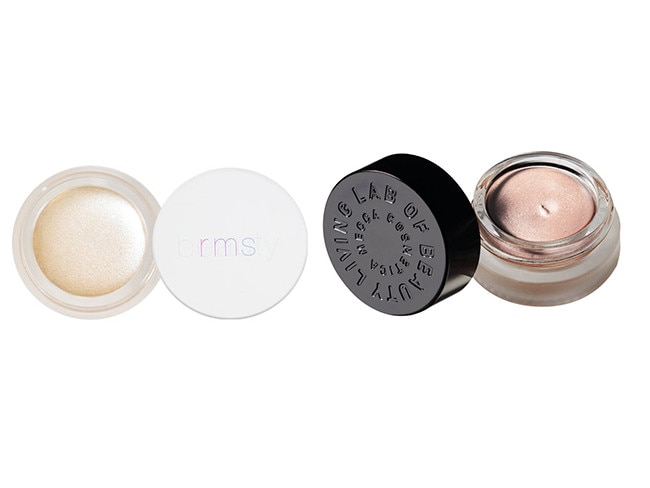 The RMS Living Luminser and Mecca's Lit From Within Illuminating Balm.