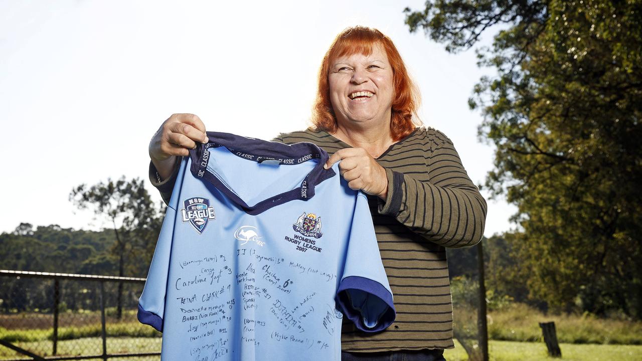 Caroline Layt, who was NSW Origin’s first transgender player in 2007. Picture: Tim Hunter.