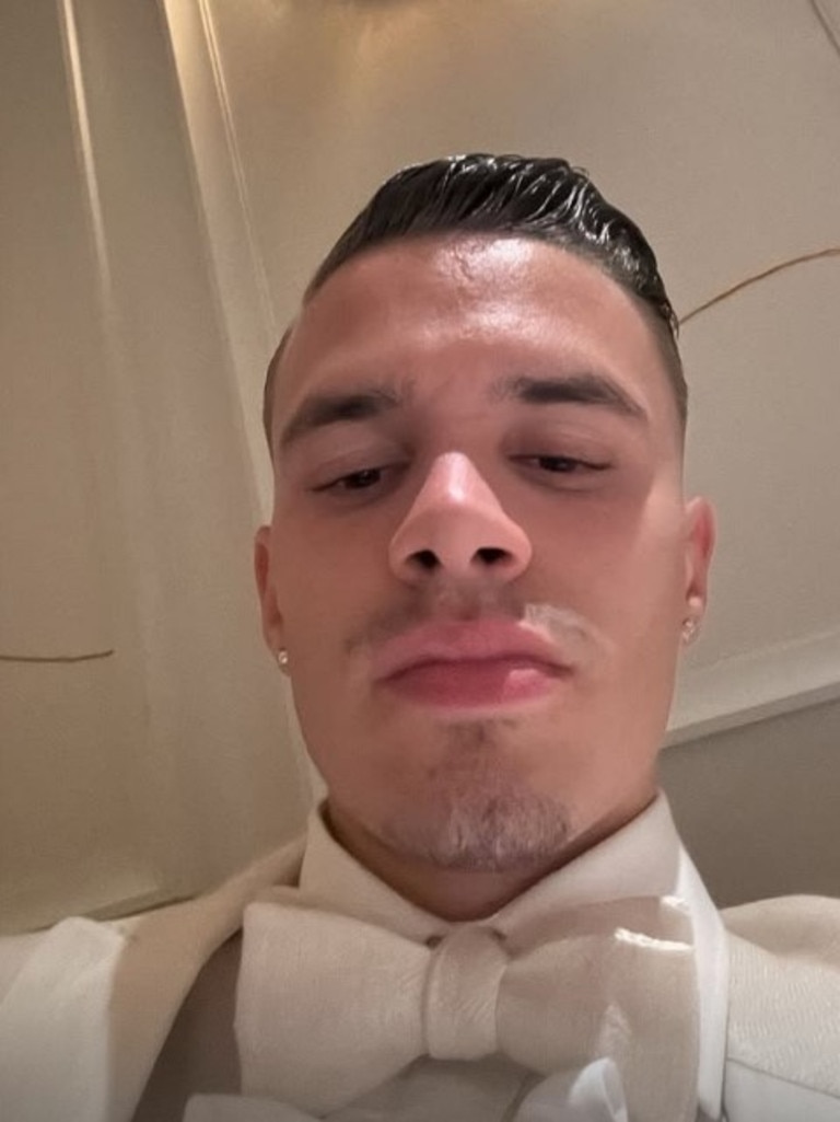 Romeo Beckham had a speech for his father on his milestone birthday. Photo: Instagram