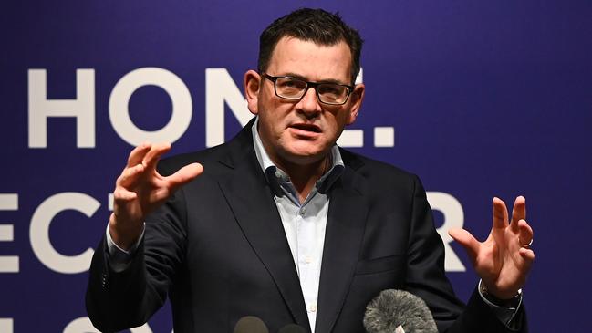 Premier Daniel Andrews says 97 per cent of Victorian parents had been keeping their children home. Picture: Getty Images