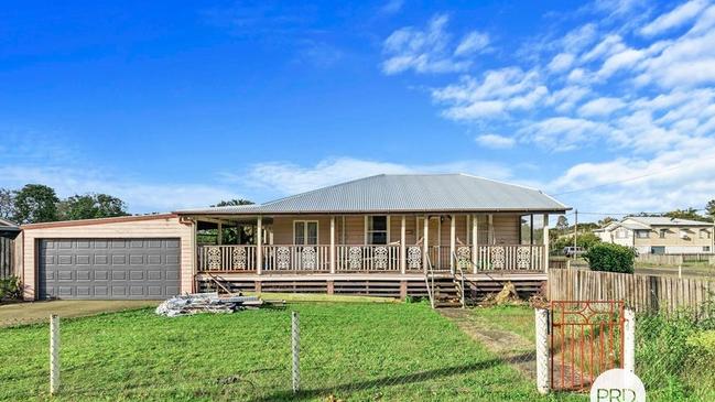 It also has a wraparound veranda on two sides.