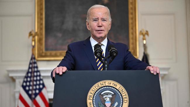 Aides to Joe Biden have been concerned that new revelations about his handling of classified material could embarrass him as he seeks re-election. Picture: AFP