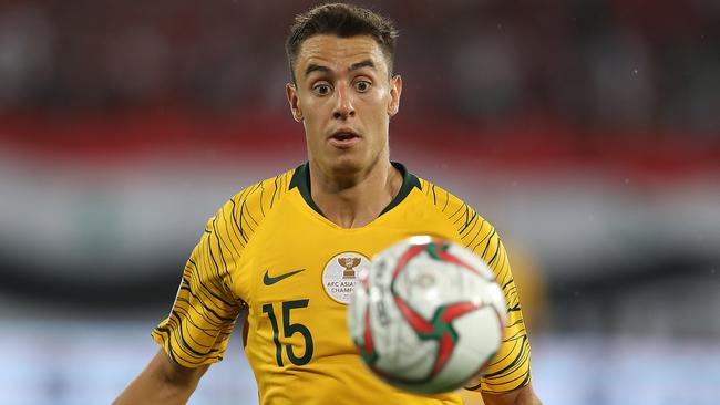 Socceroos wide man Chris Ikonomidis has made a strong impression at the Asian Cup. Picture: Getty Images 