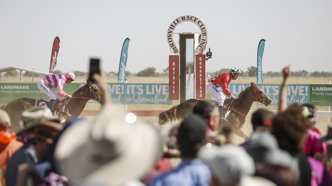 All the excitement of the Birdsville Races. Picture: Salty Dingo