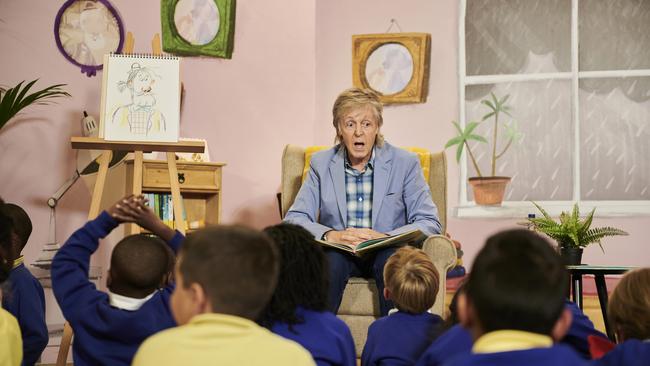 Paul McCartney launching his first picture book to a young audience in London, September 2019 Picture: MPL Communications Ltd / Sonny McCartney