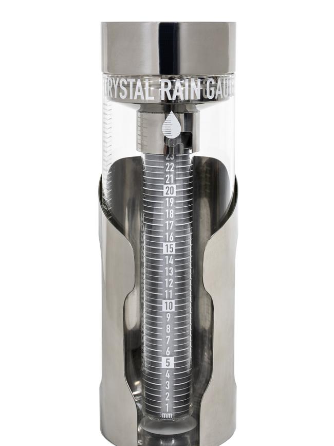 Crystal Rain Gauge