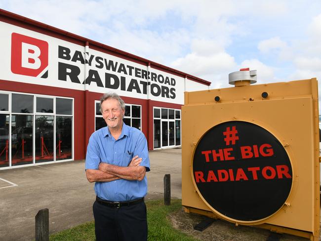 Bob Thompson, will soon be celebrating Bayswater Radiators 40th Anniversary. Picture: Shae Beplate.