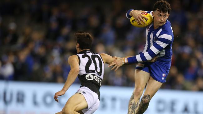 Jasper Pittard is a big fan of the long sleeves. Picture: Michael Klein