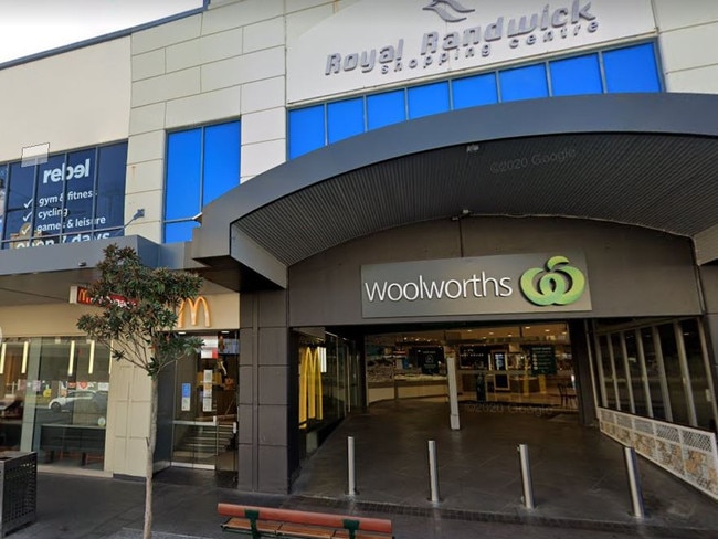 Royal Randwick Shopping Centre was evacuated today. Picture: Google Maps